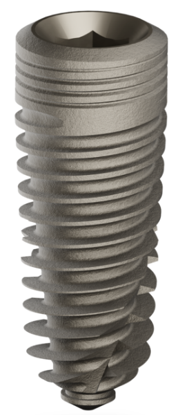 Ritter Implants Titan dental-implant-spiral-sbla-5mm-l-13mm