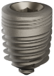 Ritter Implants titan dental-implant-spiral-sbla-6mm-l-8mm