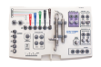 Compact dental surgical kit contains all the basic tools drills to place all-ritter qsi sbla implant-systems 1