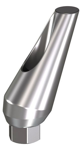 Picture of Abgewinkeltes Titan-Abutment ATA-25 25° L: 9 mm