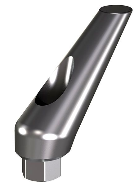 Picture of Abgewinkeltes Titan-Abutment ATA-25N 25° L: 9 mm