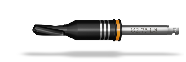 Picture of Guided Surgery Lance Drill 2.75mm D, 13mm L, Orange