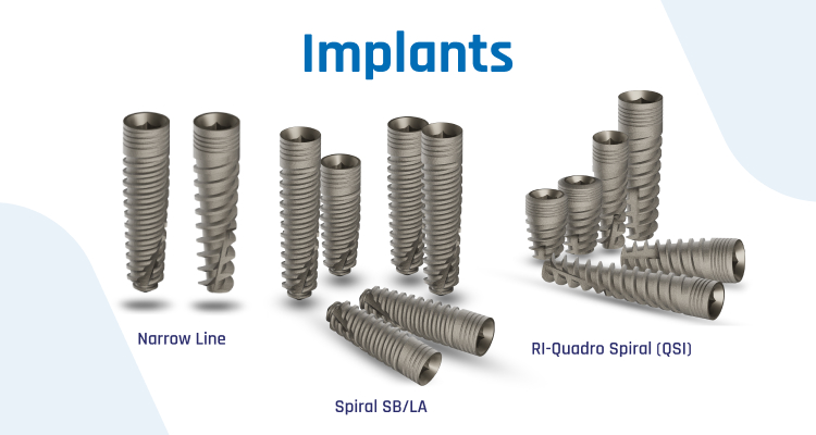 EXPERT 5.0MM DIAMETER CONICAL CONNECTION IMPLANTS (ASSORTED LENGTHS