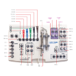 Compact dental surgical kit contains all the basic tools drills to place all-ritter qsi sbla implant-systems description parts