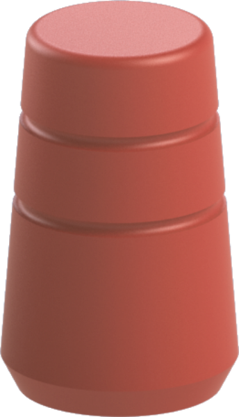 Clicq-Pression™ Waxing Sleeve Red / Engaged TAP-WS