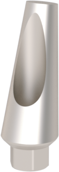 Ritter Implants Angled Standard Ti-Abutment SV-RP 15° Slim Body TA-SV-RP1500N