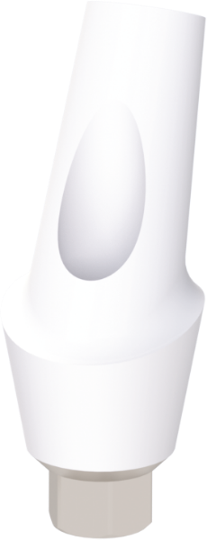 Ritter Implants Zircocam™ Angled Anatomic Zirconia Abutment SV-NL 25° / H 3mm ZAA-SV-NL2530