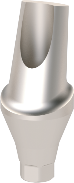 Ritter Implants Angled Anatomic Ti-Abutment AR-RP 15º / H 3mm TAA-AR-RP1530