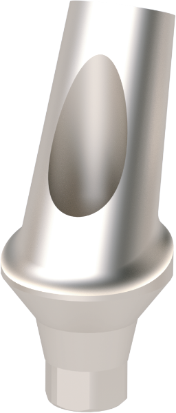 Ritter Implants Angled Anatomic Ti-Abutment CF-NC 25° / H 1.5mm A Type TAA-CF-NC2515A