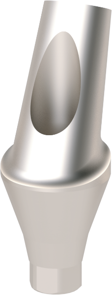 Ritter Implants Angled Anatomic Ti-Abutment CF-NC 25° / H 3mm B Type TAA-CF-NC2530B