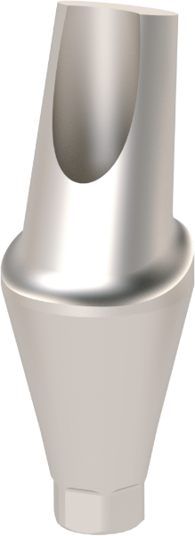 Ritter Implants Angled Anatomic Ti-Abutment NA-RP 15° / H 4.5mm TAA-NA-RP1545
