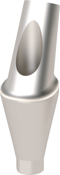 Ritter Implants Angled Anatomic Ti-Abutment NA-RP 25° / H 4.5mm TAA-NA-RP2545