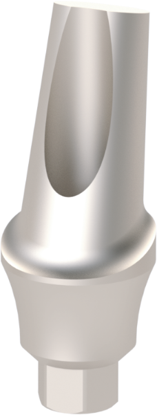 Ritter Implants Angled Concave Anatomic Ti-Abutment SV-RP 15° / H 3mm TAAC-SV-RP1530