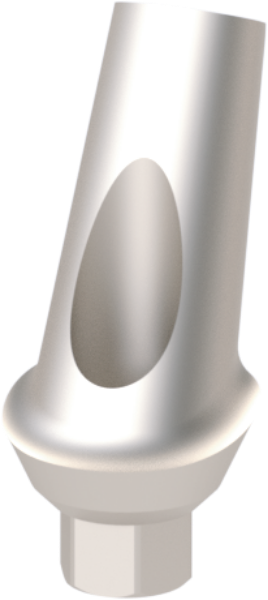 Ritter Implants Angled Anatomic Ti-Abutment SV-RP 25° / H 1mm TAA-SV-RP2510