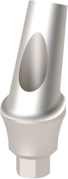 Ritter Implants Angled Concave Anatomic Ti-Abutment SV-RP 25° / H 3mm TAAC-SV-RP2530