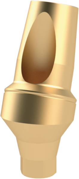 Ritter Implants Clicq-Pression™ Angled Transfer Ti-Abutment TS-RP 25° / H 1.5mm TAP-TS-RP2515