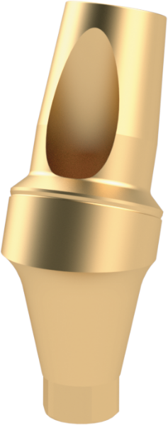 Ritter Implants Clicq-Pression™ Angled Transfer Ti-Abutment TS-RP 25° / H 3mm TAP-TS-RP2530
