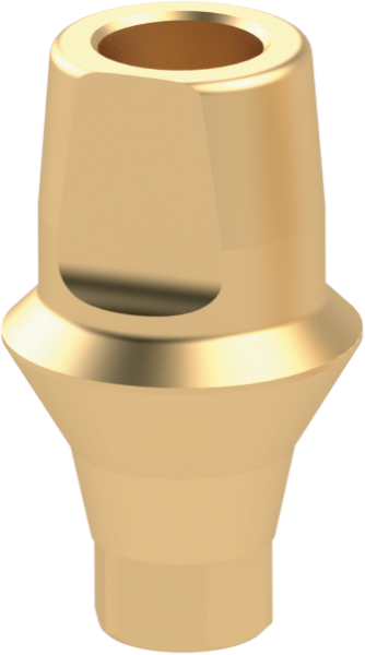 Ritter Implants Clicq-Pression™ Straight Transfer Ti-Abutment TS-NP/Mini H 1.5mm Short TAP-TS-NP15S