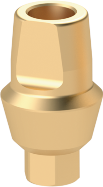 Ritter Implants Clicq-Pression™ Straight Transfer Ti-Abutment SV-RP H 2mm Short TAP-SV-RP20S