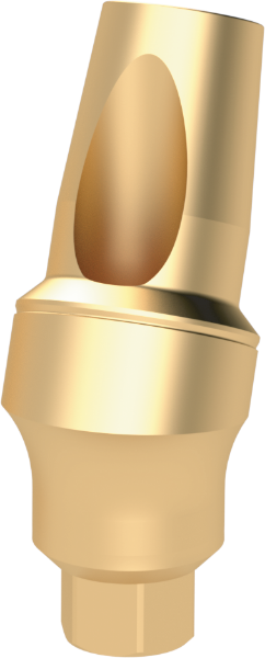 Ritter Implants Clicq-Pression™ Angled Transfer Ti-Abutment SV-WP 25° / H 3mm TAP-SV-WP2530