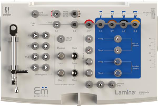 Ritter Implants Lamina Mini Starter Surgical Kit RSB-LM-SK