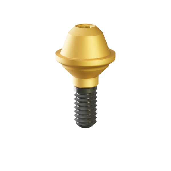 Ritter Implants Straight Multi Unit 1mm Shoulder, concave MU-KS10-CNV