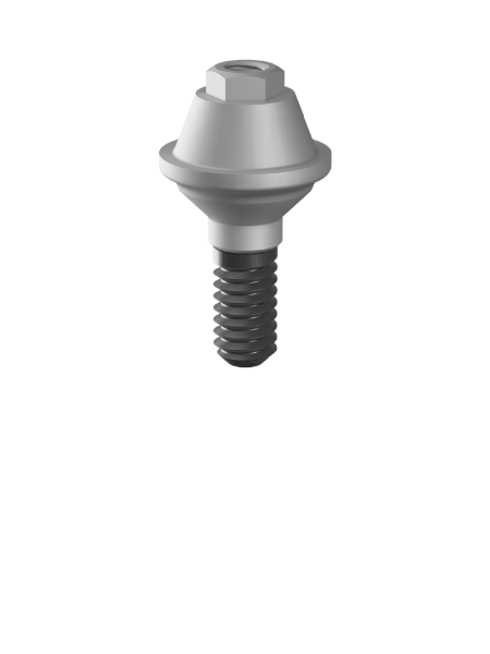 Ritter Implants Straight Multi Unit 1mm Shoulder, 1.4 thread, concave MU-KS10-CNV-1.4