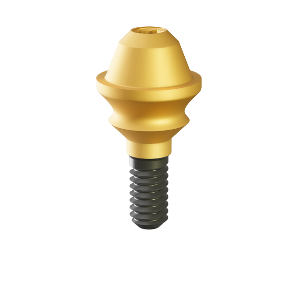 Ritter Implants Straight Multi Unit 2mm Shoulder, concave MU-KS20-CNV