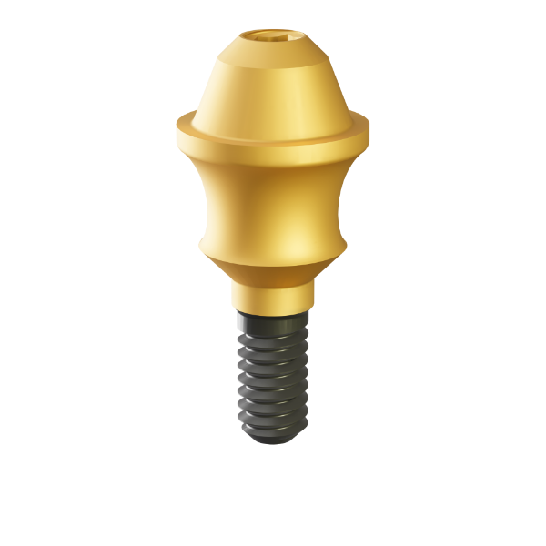 Ritter Implants Straight Multi Unit 3mm Shoulder, concave MU-KS30-CNV