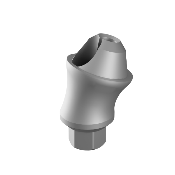 Ritter Implants Angled Multi Unit One Piece 17°/ 3mm Shoulder, 1.4 thread, concave MU-KS1730-CNV-1.4