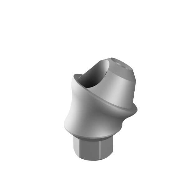 Ritter Implants Angled Multi Unit One Piece 30°/ 1mm Shoulder, 1.4 thread, concave MU-KS1310-CNV-1.4